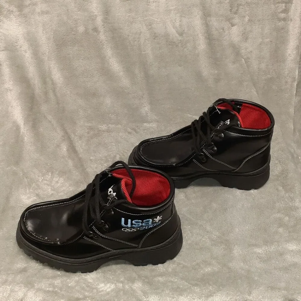 2002 Winter Olympics Team USA Official Roots Womens Winter Boots Size 5 B